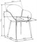 Стул кухонный Halmar K304 (темно-серый/коричневый) ms2601SIGHAL_V-CH-K/304-KR