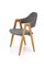 Стул кухонный Halmar K344 (серый) ms2601SIGHAL_V-CH-K/344-KR-POPIELATY