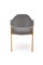 Стул кухонный Halmar K344 (серый) ms2601SIGHAL_V-CH-K/344-KR-POPIELATY
