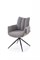 Стул кухонный Halmar K579 поворотный (серый/черный) ms2601SIGHAL_V-CH-K/579-KR-POPIEL