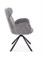 Стул кухонный Halmar K571 поворотный (серый/черный) ms2601SIGHAL_V-CH-K/571-KR-POPIELATY