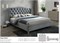 Кровать Signal ASPEN VELVET BLUVEL 14 (серый/дуб) 180/200 ms2601SIGHAL_ASPENV180SZD