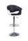 Барный стул Halmar H-46 (черный/белый) ms2601SIGHAL_V-CH-H/46