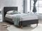 Кровать Signal AZURRO VELVET BLUVEL 14 (серый/дуб) 90/200 ms2601SIGHAL_AZURROV90SZD