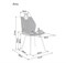 Стул кухонный Signal ARCO VELVET (карри/черный) ms2601SIGHAL_ARCOVCCU