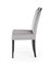 Стул кухонный Halmar CLARION 2 (серый/черный) ms2601SIGHAL_V-PL-N-CLARION2-CZARNY-MONOLITH85