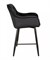 Полубарный стул Signal CHERRY H-2 VELVET (черный/черный мат) ms2601SIGHAL_CHERRYH2CC