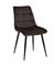 Стул кухонный Signal CHIC Velvet Bluvel 48 (коричневый/черный мат) ms2601SIGHAL_CHICVCBR