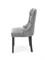 Стул кухонный Halmar MIYA (серый/черный) ms2601SIGHAL_V-CH-MIYA-KR-POPIEL