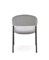 Стул кухонный Halmar K473 (серый/черный) ms2601SIGHAL_V-CH-K/473-KR-POPIEL