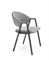 Стул кухонный Halmar K473 (серый/черный) ms2601SIGHAL_V-CH-K/473-KR-POPIEL