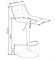 Стул барный Halmar H95 (черный) ms2601SIGHAL_V-CH-H/95-CZARNY