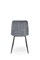 Стул кухонный Halmar K547 (серый/черный) ms2601SIGHAL_V-CH-K/547-KR-POPIELATY