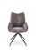 Стул кухонный Halmar K553 (серый/черный) ms2601SIGHAL_V-CH-K/553-KR-POPIELATY