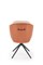 Стул кухонный Halmar K554 (коричневый/бежевый/черный) ms2601SIGHAL_V-CH-K/554-KR-BRAZOWY