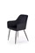 Стул кухонный Halmar K558 (черный/черный) ms2601SIGHAL_V-CH-K/558-KR-CZARNY