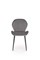 Стул кухонный Halmar K538 (серый/черный) ms2601SIGHAL_V-CH-K/538-KR-POPIELATY