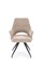 Стул кухонный Halmar K542 (бежевый/черный) ms2601SIGHAL_V-CH-K/542-KR-BEZOWY