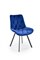 Стул кухонный Halmar K519 (синий/черный) ms2601SIGHAL_V-CH-K/519-KR-GRANATOWY