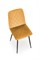 Стул кухонный Halmar K525 (горчичный/черный) ms2601SIGHAL_V-CH-K/525-KR-MUSZTARDOWY