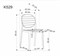 Стул кухонный Halmar K529 (черный/натуральный) ms2601SIGHAL_V-CH-K/529-KR-CZARNY/NATURALNY