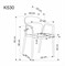 Стул кухонный Halmar K530 (белый/натуральный) ms2601SIGHAL_V-CH-K/530-KR-BIALY