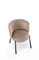 Стул кухонный Halmar K531 (бежевый/черный) ms2601SIGHAL_V-CH-K/531-KR-BEZOWY