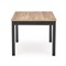 Стол обеденный Halmar TIAGO KWADRAT (дуб крафт/черный) ms2601SIGHAL_V-PL-TIAGO_KWADRAT-ST-CRAFT/CZARNY
