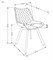 Стул кухонный Halmar K520 (черный/темно-серый) ms2601SIGHAL_V-CH-K/520-KR-C.POPIEL