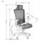 Кресло компьютерное Halmar GOLIAT (черный) ms2601SIGHAL_V-CH-GOLIAT-FOT