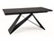 Стол обеденный Signal WESTIN Ceramic 160 раскладной (черный Sahara Noir/черный мат) ms2601SIGHAL_WESTINCCC160