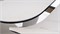 Стол обеденный Signal INFINITY Ceramic 160 раскладной (белый Amber Bianco/коричневый) ms2601SIGHAL_INFINITYBBR160