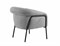 Кресло SIGNAL CLOVER Brego 07 (серый/черный) ms2601SIGHAL_CLOVERBRCSZ