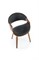Стул кухонный Halmar K544 (черный/орех) ms2601SIGHAL_V-CH-K/544-KR-CZARNY