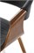 Стул кухонный Halmar K544 (черный/орех) ms2601SIGHAL_V-CH-K/544-KR-CZARNY