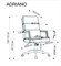 Кресло компьютерное Halmar ADRIANO (бежевый) ms2601SIGHAL_V-CH-ADRIANO-FOT-BEZOWY