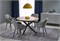 Стол обеденный Halmar ACORD раскладной (натуральный/черный) ms2601SIGHAL_V-CH-ACORD-ST