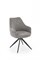 Стул кухонный Halmar K564 поворотный (серый/черный) ms2601SIGHAL_V-CH-K/564-KR-POPIELATY