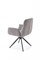 Стул кухонный Halmar K574 поворотный (серый/черный) ms2601SIGHAL_V-CH-K/574-KR-POPIEL
