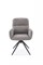 Стул кухонный Halmar K574 поворотный (серый/черный) ms2601SIGHAL_V-CH-K/574-KR-POPIEL