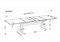 Стол обеденный Halmar BARON 200 (орех/черный) ms2601SIGHAL_V-CH-BARON-ST