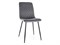 Стул кухонный Signal DAREN Velvet Bluvel 14 (серый/черный) ms2601SIGHAL_DARENVCSZ