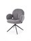 Стул кухонный Halmar K568 поворотный (серый/черный) ms2601SIGHAL_V-CH-K/568-KR-POPIELATY