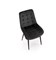 Стул кухонный Halmar K580 (черный/черный) ms2601SIGHAL_V-CH-K/580-KR-CZARNY