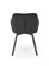 Стул кухонный Halmar K588 (черный/черный) ms2601SIGHAL_V-CH-K/588-KR-CZARNY