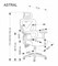 Кресло компьютерное Halmar ASTRAL (черный) ms2601SIGHAL_V-CH-ASTRAL-FOT