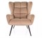 Кресло Signal LOUIS Velvet 28 (бежевый/черный) ms2601SIGHAL_LOUISVCBE