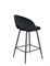 Стул барный Halmar H96 (черный/черный) ms2601SIGHAL_V-CH-H/96-CZARNY