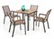 Стол обеденный Halmar FIERRO K (коричневый/черный) ms2601SIGHAL_V-CH-FIERRO_KW-ST