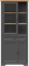 Шкаф Жасмин/Jasmin REG1W2D1S  Графит/ Дуб артизан , Графит msk26brw_0217903101